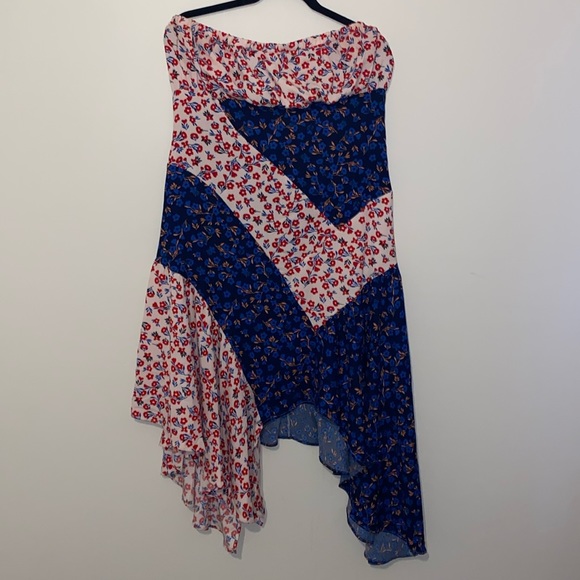 LAST CHANCE BEFORE DONATED - LULU’S STRAPLESS SUMMER DRESS SIZE XL - Picture 2 of 10